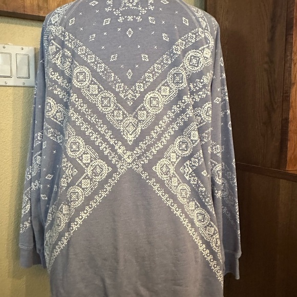 Plus Size 3X Maurice’s blue sweatshirt - Picture 5 of 8